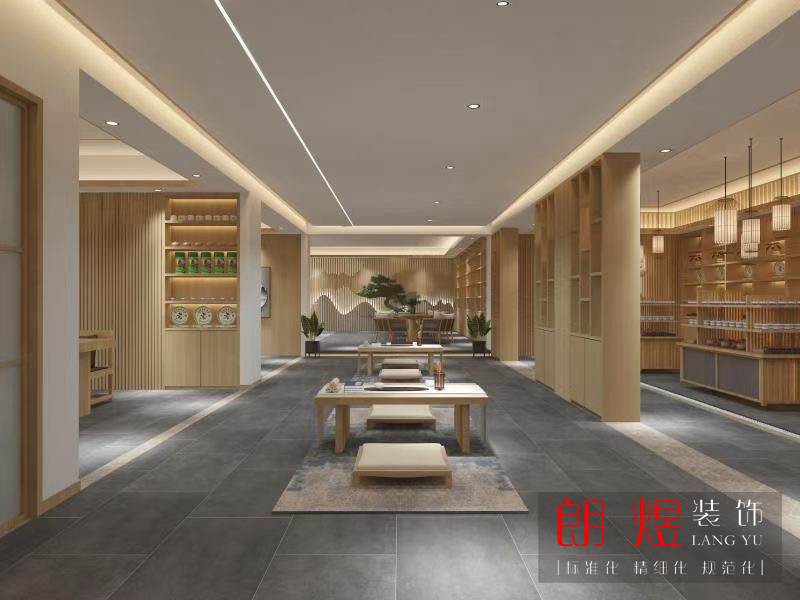 私人茶室高端會所裝修設(shè)計(jì)效果圖
