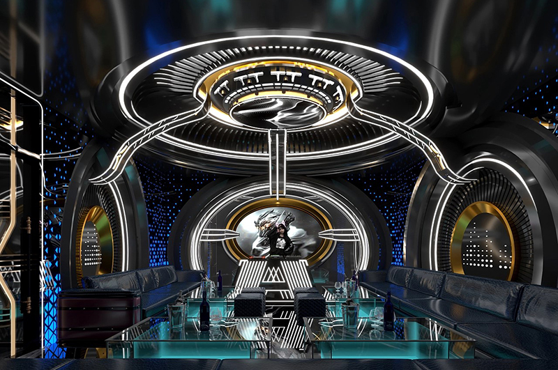 星際風(fēng)ktv裝修設(shè)計(jì)效果圖